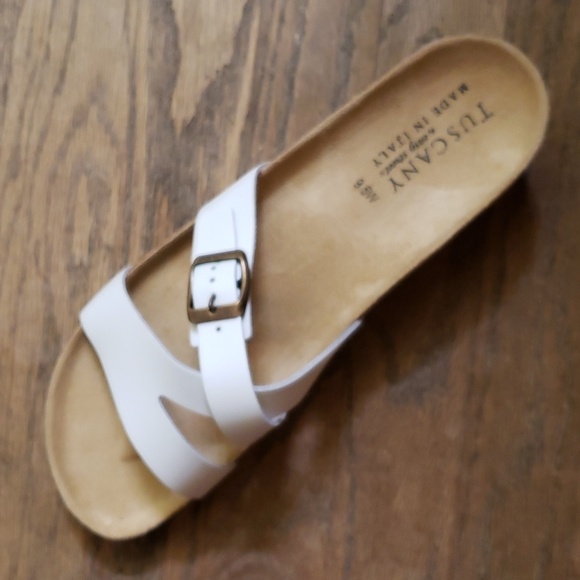 Easy Street Italian~made 9 1/2-10 W White - Picture 4 of 4